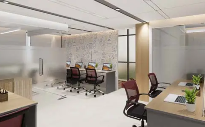 Open layout workstation