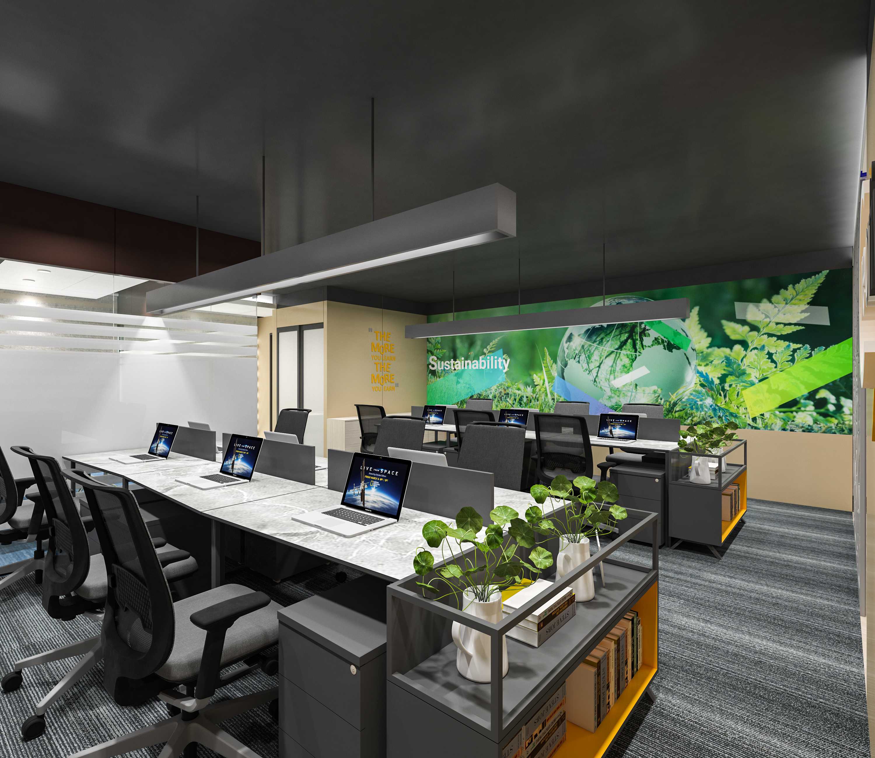 Commercial interior